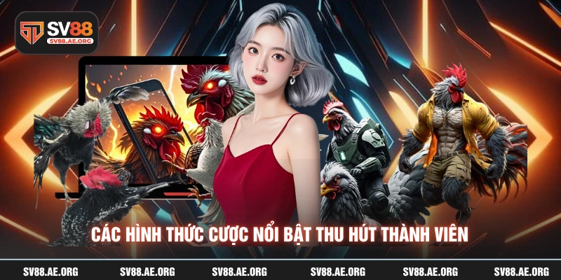 Các hình thức cược nổi bật thu hút thành viên