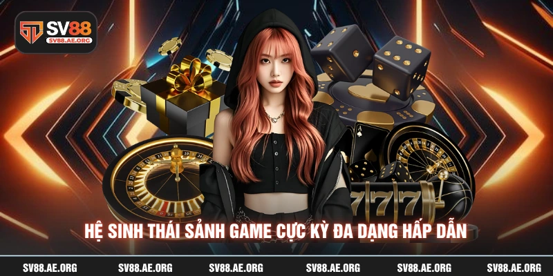 Hệ sinh thái sảnh game cực kỳ đa dạng hấp dẫn