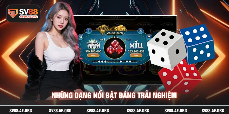 Những dạng nổi bật đáng trải nghiệm